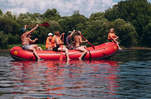Озеро Хака &laquo;Водное пати&raquo; &mdash; фото 3